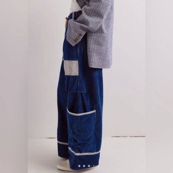 We The Free Amethyst Wide Leg Pull On Jeans NWT Size Medium - Picture 3 of 11